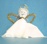 Lollipop angel craft for kids